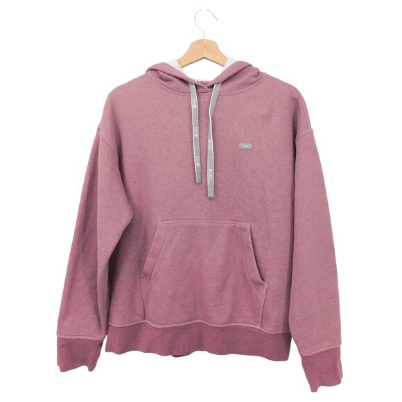 Figs‎ Women's Mauve Purple Off-Shift Long Sleeves Hoodie Sweatshirt Size Small - Picture 1 of 6